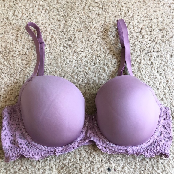 Victoria's Secret Other - Victoria's Secret Purple Lace Dream Angels Lined Demi